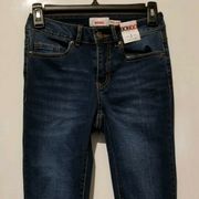 Bongo Jeans Size 2 Ankle Biter Blue Denim Skinny