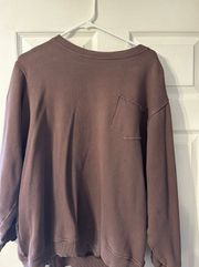 Brown Crewneck Sweater