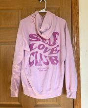 Pink Graphic Hoodie 