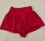 Hot Pink Crossover Shorts