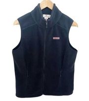 Vineyard Vibes Navy Blue Sleeveless Vest Medium