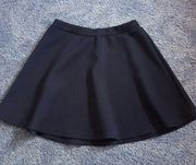 black Skater Skirt flared