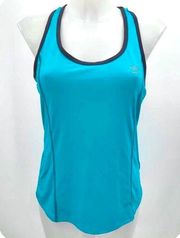 Umbro athletic aqua and gray racerback tank size medium