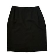 Escada black pencil skirt size 38