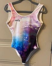 ASOS Galaxy Bodysuit Size 4