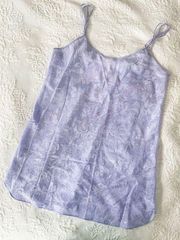 SECRET TREASURES Vintage Floral Lilac Purple Chemise Nightgown Size 1X