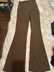 Lulu Lemon Brown Flare Leggings