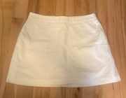 Adidas White Stretch Skirt/Skort 10