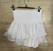 These Three Boutique White Addika Skirt