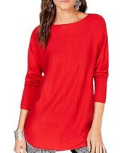 INC‎  hot red tunic size 12W