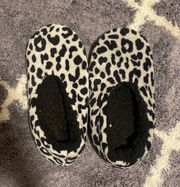 Cheetah Print Slippers