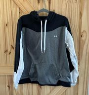 EUC XL Under Armour Black, Gray and White Hoodie