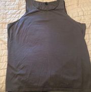 Cute navy blue tank by j crew