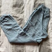 Blue Misguided Jogger Sweatpants 