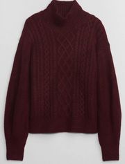 Gap NWT  Relaxed Forever Cozy Cable-Knit Sweater