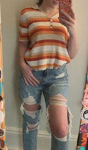 VINTAGE Striped Shirt