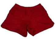 Maurices Women's Red Linen Shorts Size L