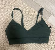 Movement Army Green Sports Bra