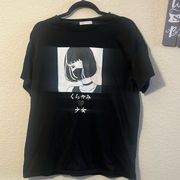 Romwe  Japanese Anime Graphic Design shirt