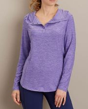 Co Purple Armachillo Cooling Knit Hoodie