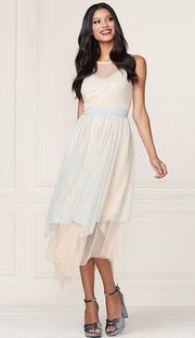 Runway Collection Layered Tulle Midi Dress