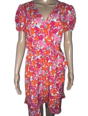 Floral Wrap Dress