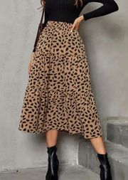 Leopard Skirt