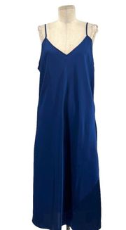 Knix Papaya Slip Dress in Sapphire Blue Size XL