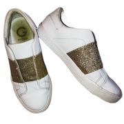 G by Guess glitter band slip on sneakers