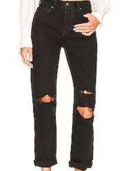 NWT We The Free Boyfriend Jean‎ in Black Magic