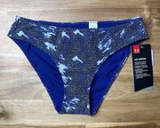 🎀 NWT Under Armour Microthread Swim Bikini Bottoms UPF 50+ SIZE S MRSP 45.00