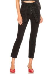 Jeans Daphne Super High-Rise Belted Waist Cropped in My Generation 27