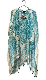 NWT Angie Mandala Printed Cover Up Kimono