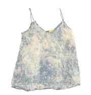 Cloth & Stone Anthropologie Adjustable Straps Scoop Neck Tie-Dye Tank Size Small