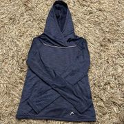 Head Athletic Hooded Top. Size Medium Slate Blue