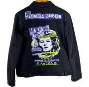 Disney Madame Leota Haunted Mansion Black Denim Jacket Size Medium