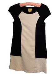 MAEVE size small black and white career dress