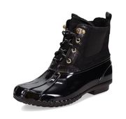 NWT Tommy Hilfiger HADA Black Rain Boots / Women’s size 8