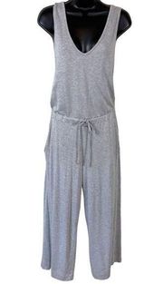 Beyond Yoga Farrah Scoop-Neck Sleeveless Wide-Leg Cropped Jumpsuit