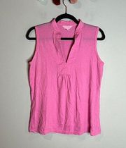 Lilly Pulitzer pink casual tank top