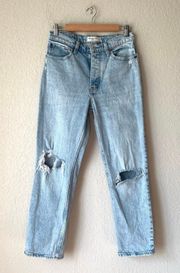 Abercrombie And Fitch The Dad High Rise Jeans 