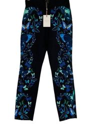 Ted Baker Butterfly Collective Ankle Crop Pants Size 2 NWT