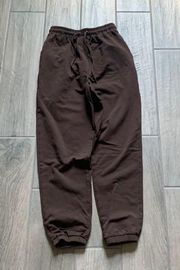 Meshki brown sweat pants