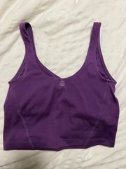 Purple Workout Tank