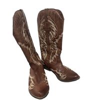 Coconuts by Matisse Lone Star Western Vegan Leather Boot Size 8