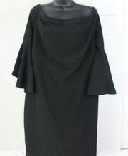 ladies black teezeme dress size 18W