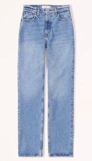 Abercrombie Ultra High Rise 90s Straight Jean