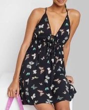 🌸(3/$20) butterfly mini tie dress 🦋