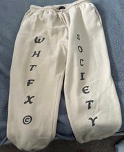 White Fox Sweatpants