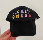 Chi Omega Trucker Hat